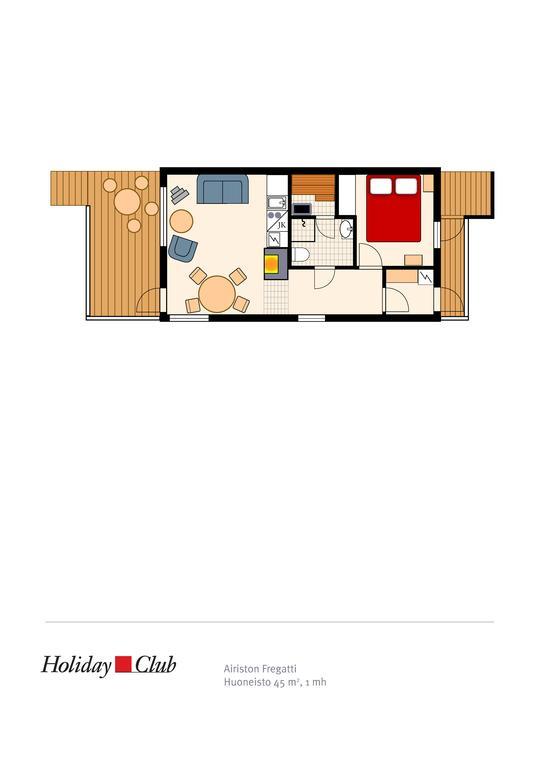 Holiday Club Airisto Apartments Strandby Экстерьер фото